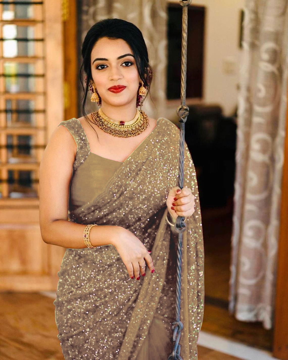 BT-152 Heavy Georgette Party Wear Sarees Wholesale Market In Surat With Price